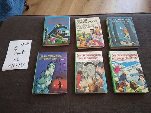 Lot livres enfants - les, six