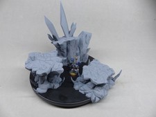 Warhammer sigmar wargame terrain 40k stone stone column decor crystal