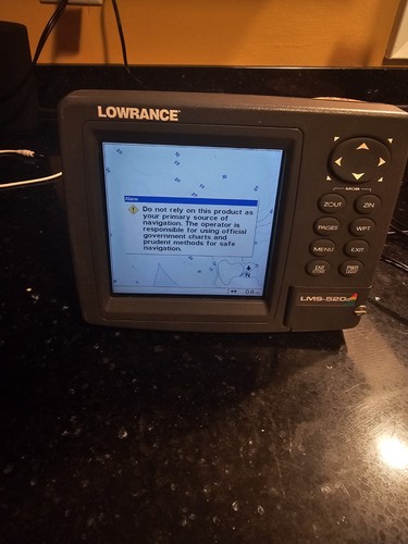 Lowrance lms chartplotter fish - chartplotter,