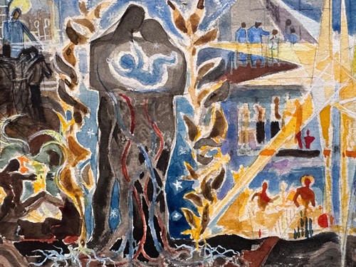 Peinture jean terles - terles, étude