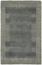 Tapis Oriental Tissé À La Main 180x120 Cm - Fins, Modernes, Gris