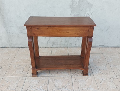 Console restauration noyer - restauration, en