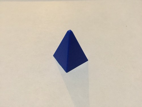 Pion bleu numéro - bleu, piÈce