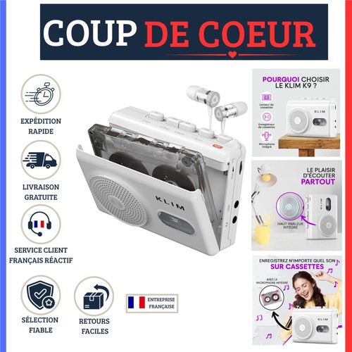 Klim lecteur cassette - klim, k9