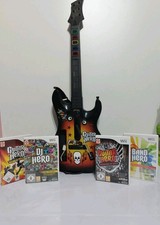 Guitar + 4 Jeux GUITAR HERO