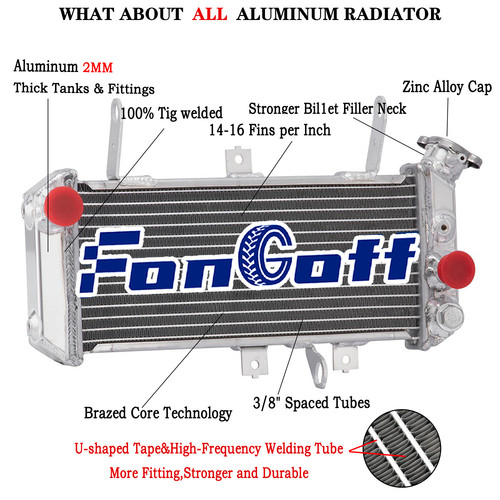 Aluminium radiateur pour - radiateur,