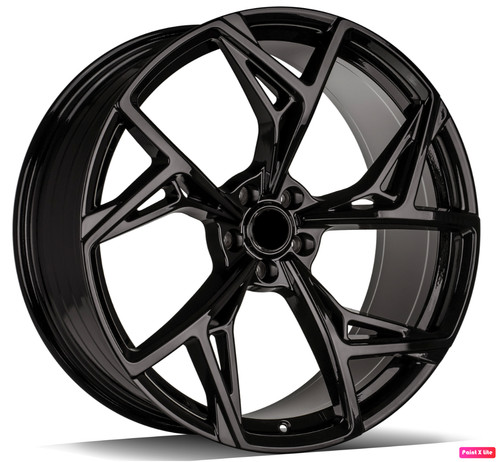 Pack jantes 5x112 - 5x112, noire