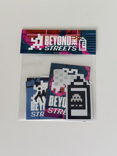 Invader stickers pack - de, 12
