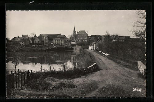 Cpa hilaire etang et - cpa, st-hilaire,