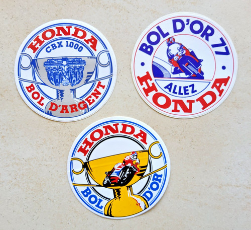 Autocollant moto honda bol - moto,