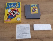 Super Mario Bros 3 Nes Nintendo en boite 100% OFFICIEL FAH Sans Notice 