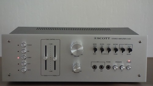 Ampli vintage scott - ampli, a426