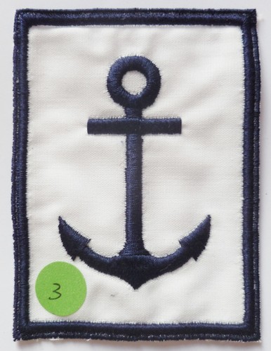 Insigne 1970 tissu ancre - insigne,