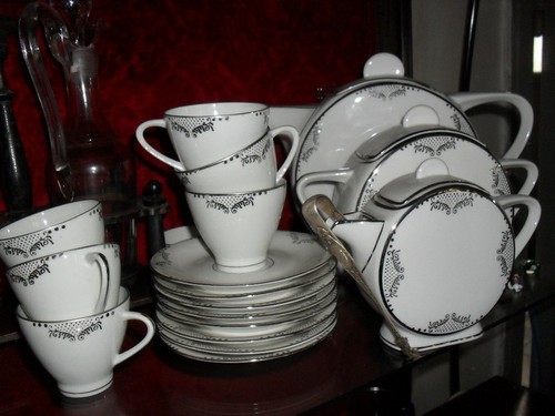 Service cafe art deco - service, a