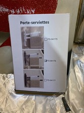 Porte serviette gris neuf