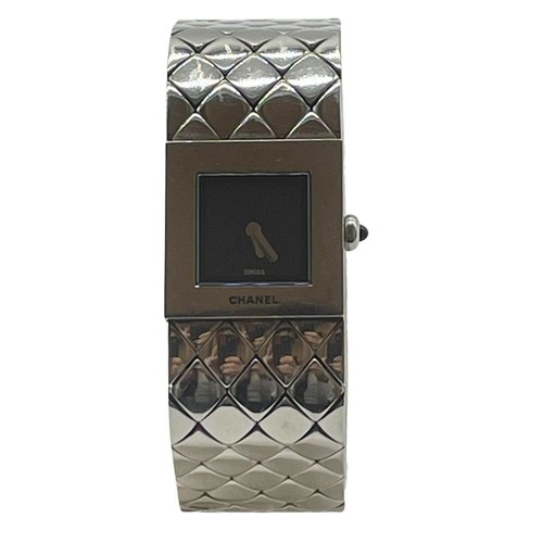 Montre chanel matelasse noir - montre,