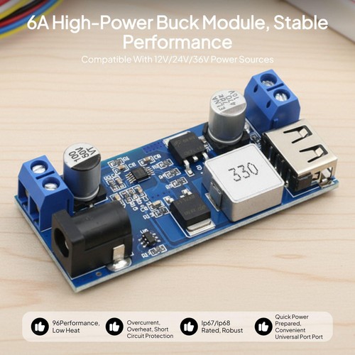 Module convertisseur abaisseur - module,
