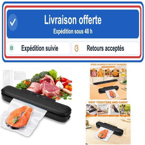 Machine sous vide alimentaire