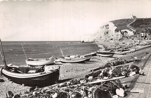 Etretat bateaux peche - 76,