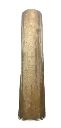 Douille obus gravée - douille,