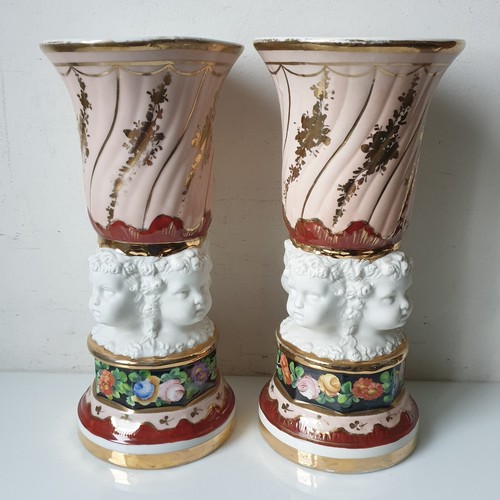 Ancien vases cornet antique - vases,