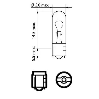 10x ampoule feu stop - 10x,
