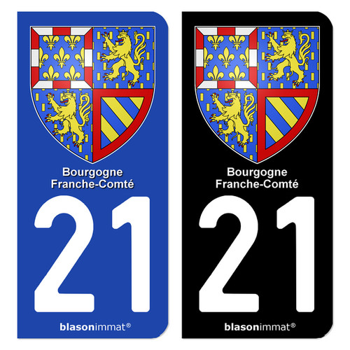 Autocollant plaque