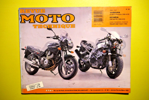 Revue technique moto 88 - revue,