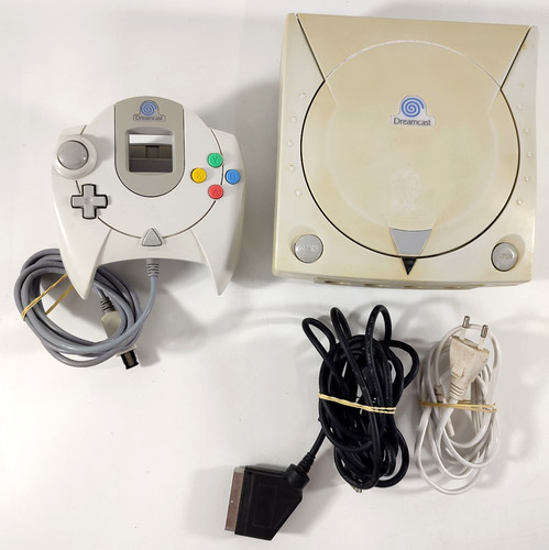 Console sega dreamcast avec - dreamcast,