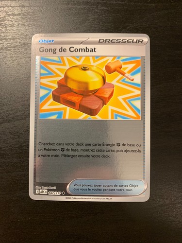 Carte pokémon reverse gong - pokémon,