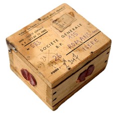 Boite bois ancienne postale