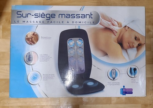 Siège massant shiatsu vibrant