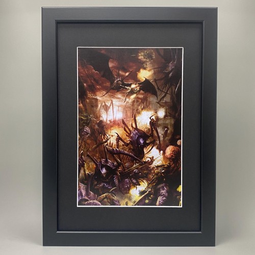 Tyranid carnifex art encadré - carnifex,
