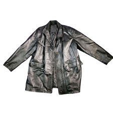 Veste En Cuir Véritable Milan