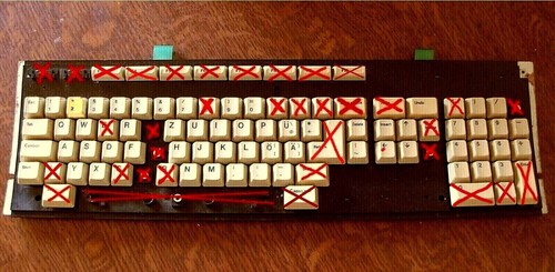 Touche clavier - (1x, de