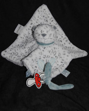 🍀Doudou Plat Panthère Gris