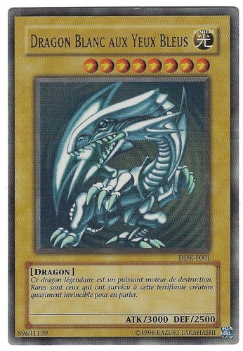 Yugioh dragon blanc aux - -,