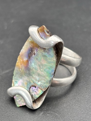 Ancienne bague argent et - ,