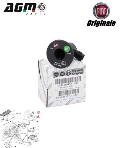 Interrupteur airbag original - interrupteur,
