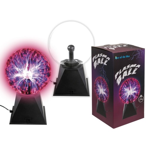 Boule plasma multicolore - multicolore, sur