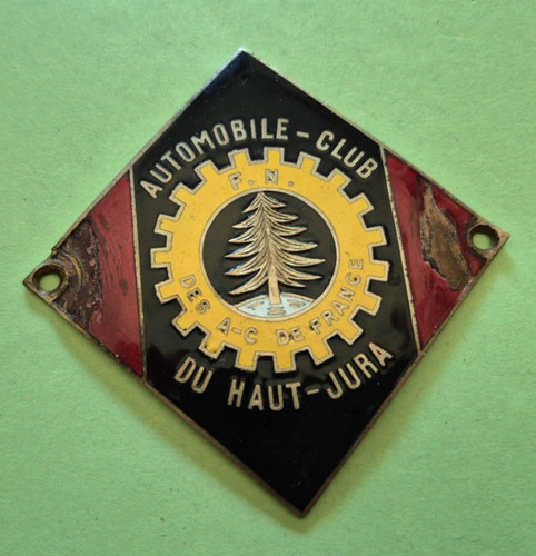Badge calandre émaillé - badge,