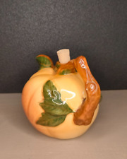 Ceramic Peach Shaped Bottle, Pitcher, Jug, Tableware