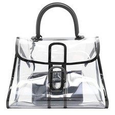 Rare Delvaux Hand Bag X-Ray Brillant Brillon Xray Dsm Ginza Limited Transparent