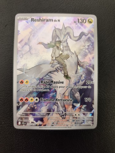 Carte pokemon reshiram - carte, de