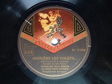 8 Disques 78 tours - E.Buffet