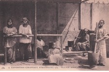 COLONIAL EXHIBITION STRASBOURG 1924 African Village "a kitchen"