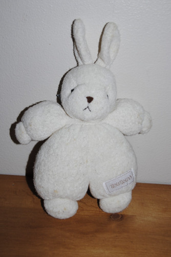 Peluche doudou lapin eponge - peluche,