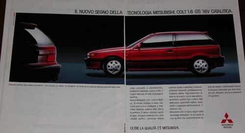 Advert pubblicità 1991 - advert,