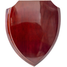 Blank Shield Plaque Wooden Display Multiple Sizes for Engraving, Arts & Crafts