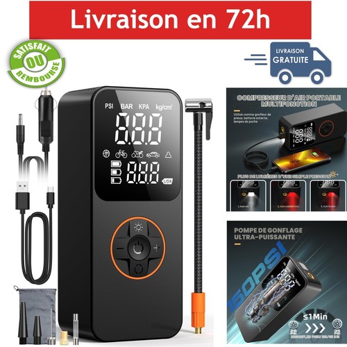 Mini compresseur pneus sans